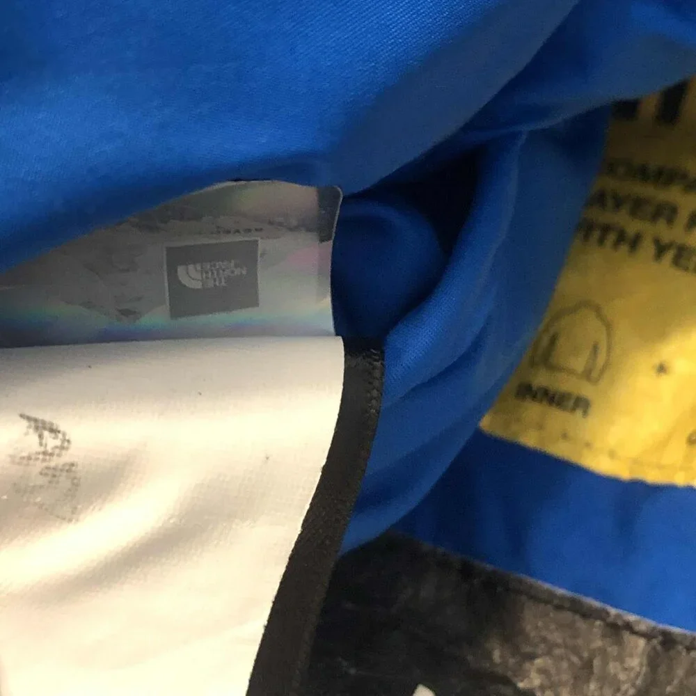 THE NORTH FACE x CDG Thermoball Hooded Puffer Jacket Blu\Blk 7\8 MSRP $170